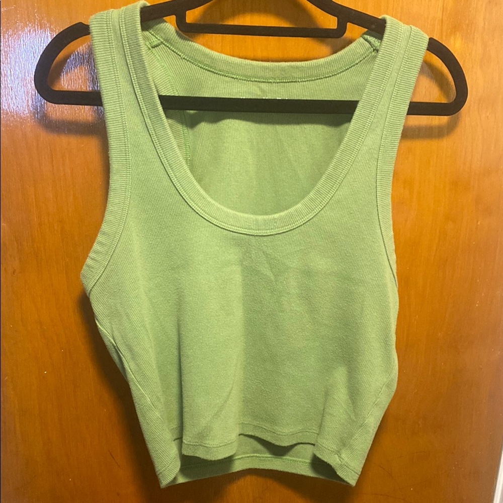 Abercrombie & Fitch Green Sleeveless Women's Top